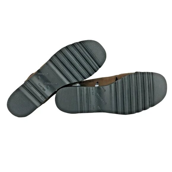 Volks Walkers Girls Brown Leather Adjustable Buckle Strappy Sandals Size US‎ 7.5 - Picture 7 of 10